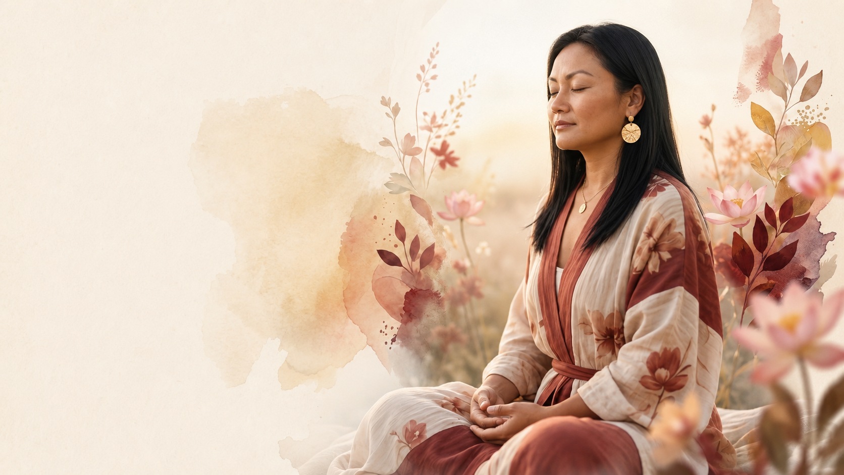 Woman in Bloom: Metabolism and Relaxation